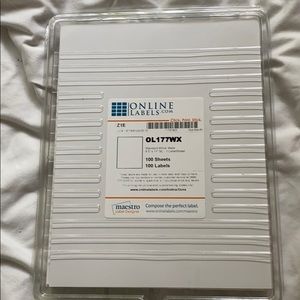 100 Full Size Sheet Sticker paper NWT